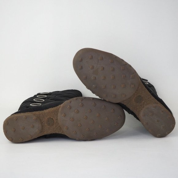 Timberland Sierra Vista Tall 14 IN Womens Boots  Black Fashion 55353 Vntg - Picture 9 of 12